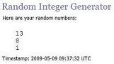 Random Integer Generator 