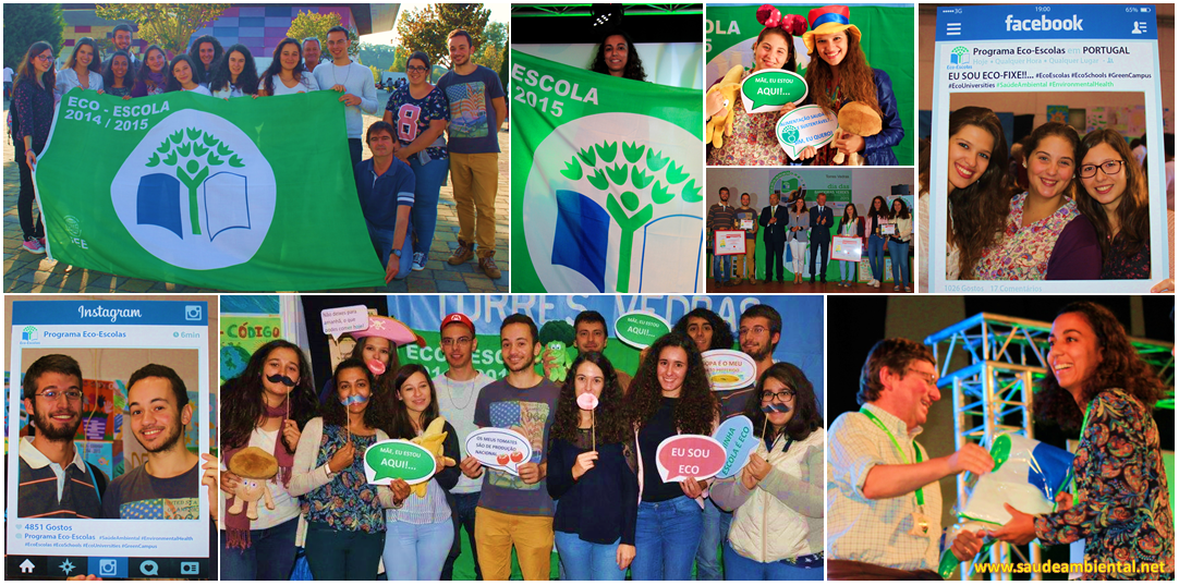 A Saúde Ambiental da ESTeSL no Dia das Bandeiras Verdes 2015